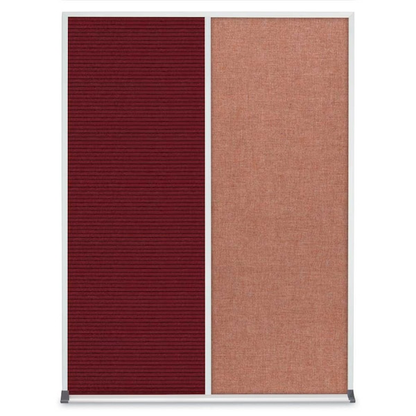 Double Door Radius Corkboard, 48"X36", B